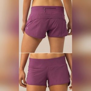 Lululemon size 8 Speed Up Short